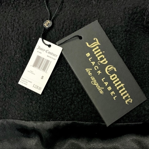 Juicy Couture Buffalo Check Plaid Heavy Warm Snow Winter Gingham Puffer Coat - Picture 5 of 16